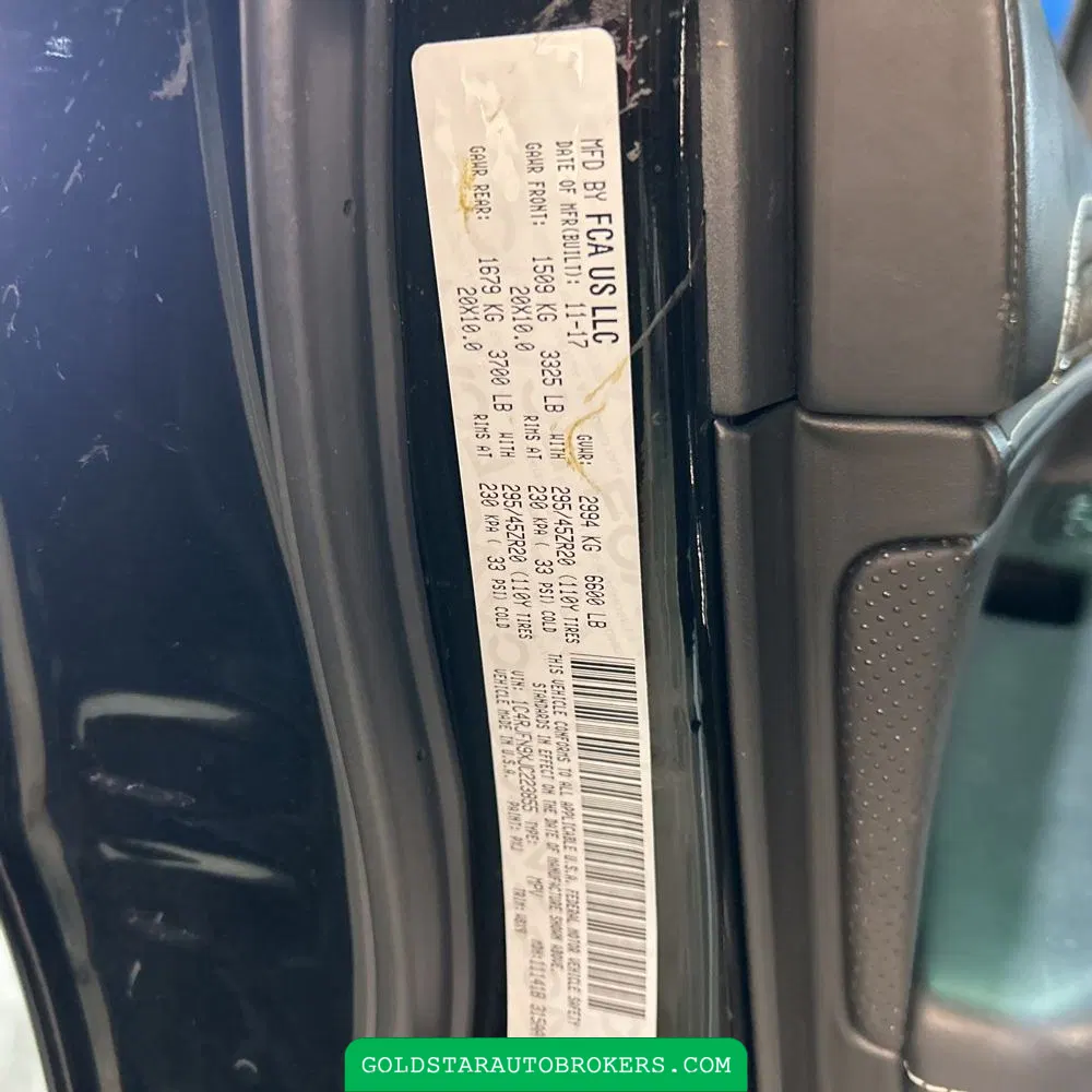2018 Jeep Grand Cherokee Trackhawk