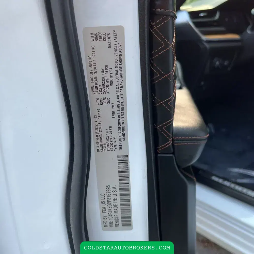 2023 Jeep Grand Cherokee L Summit Reserve