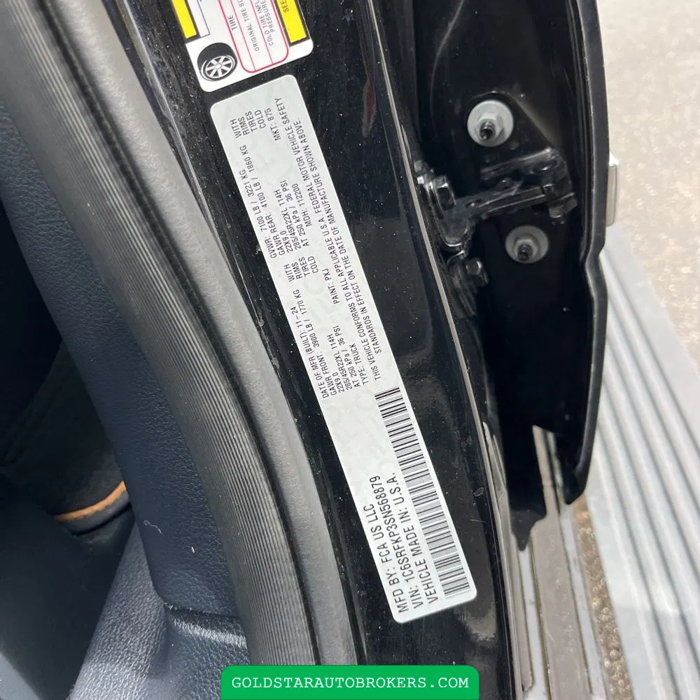 2025 Ram 1500 Tungsten