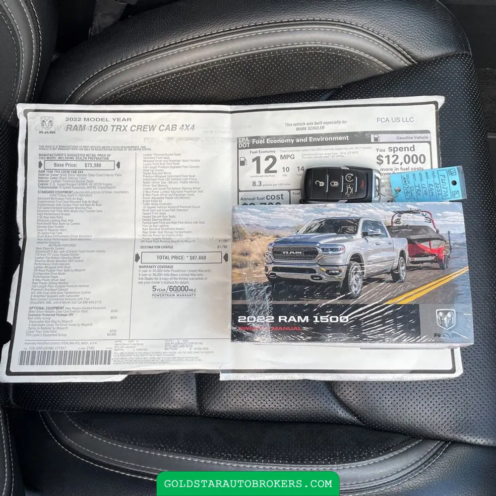 2022 Ram 1500 TRX