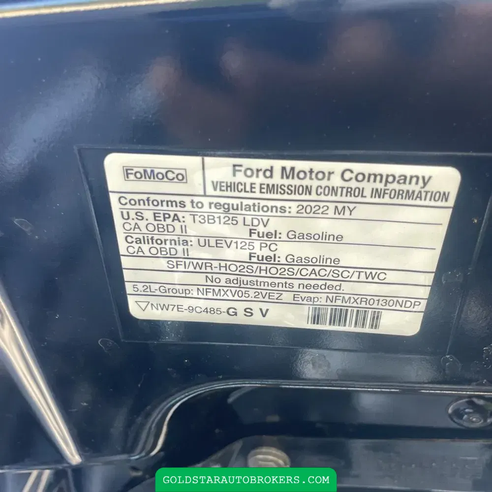 2022 Ford Mustang Shelby GT500