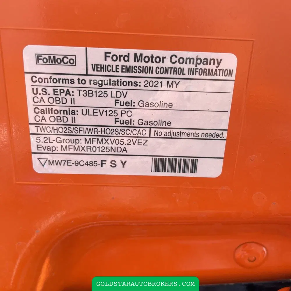 2021 Ford Mustang Shelby GT500