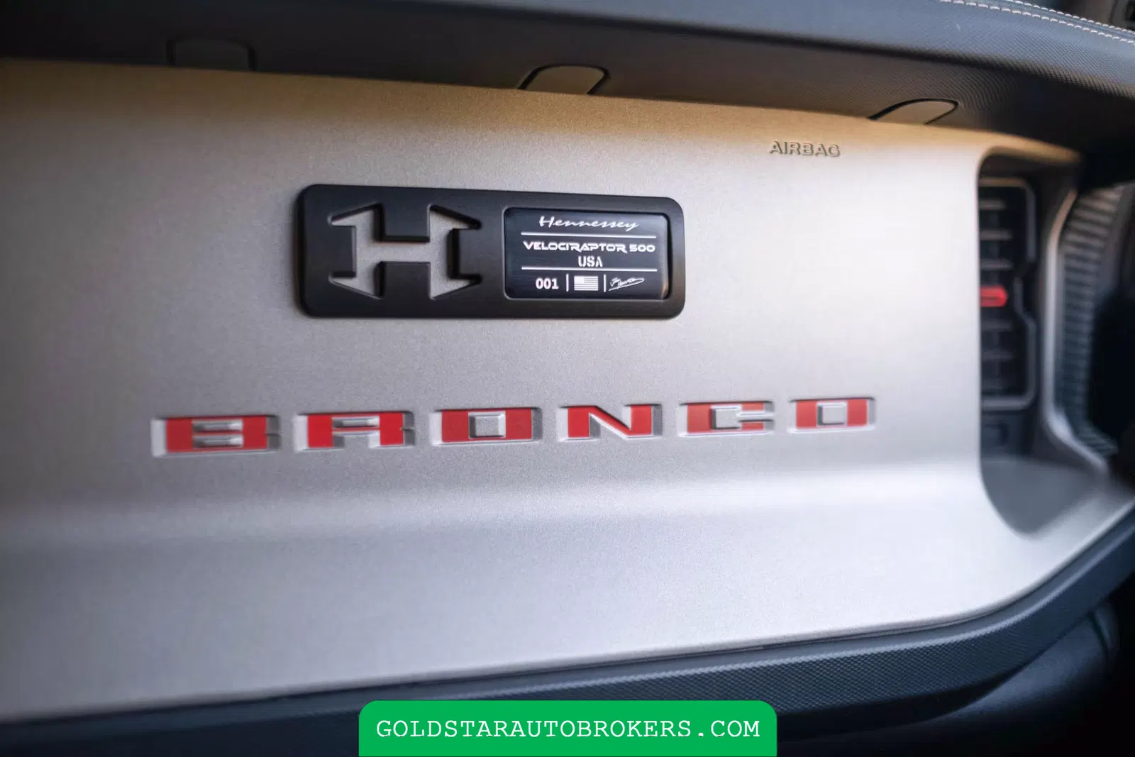 2024 Ford Bronco Hennessey VelociRaptor 500
