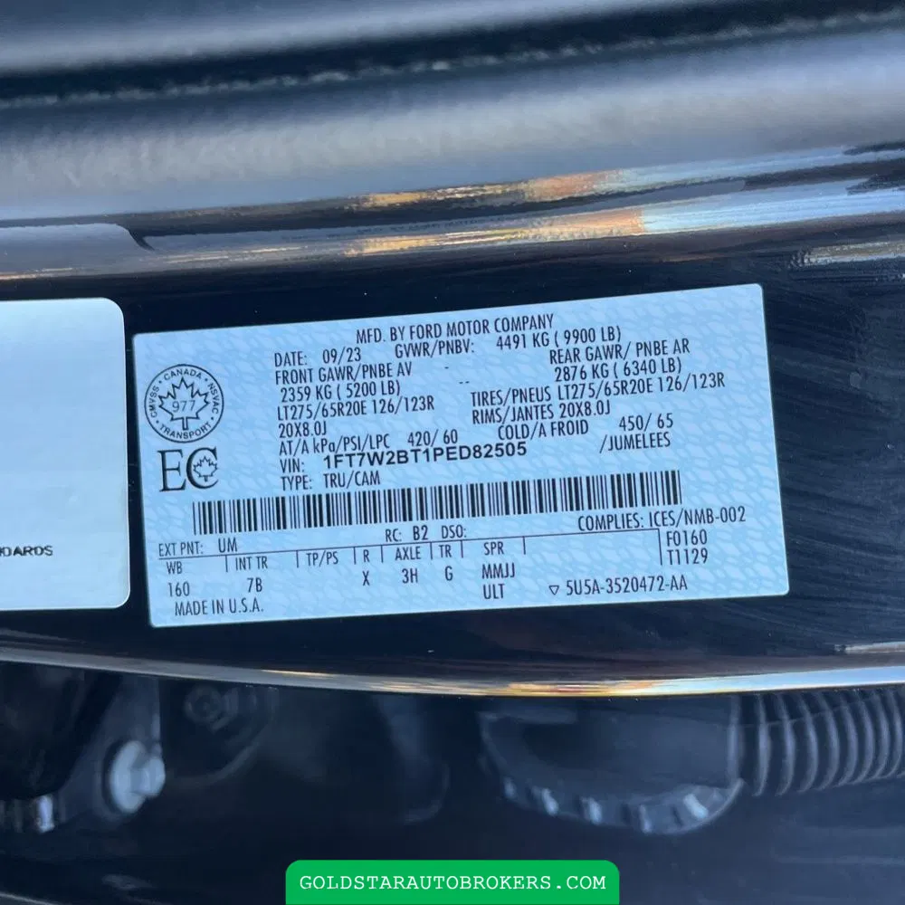 2023 Ford F250 S/D Platinum