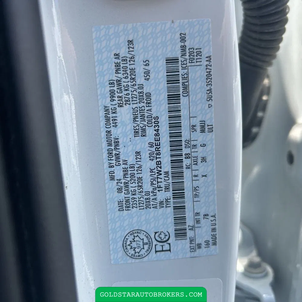 2024 Ford F250 S/D Platinum