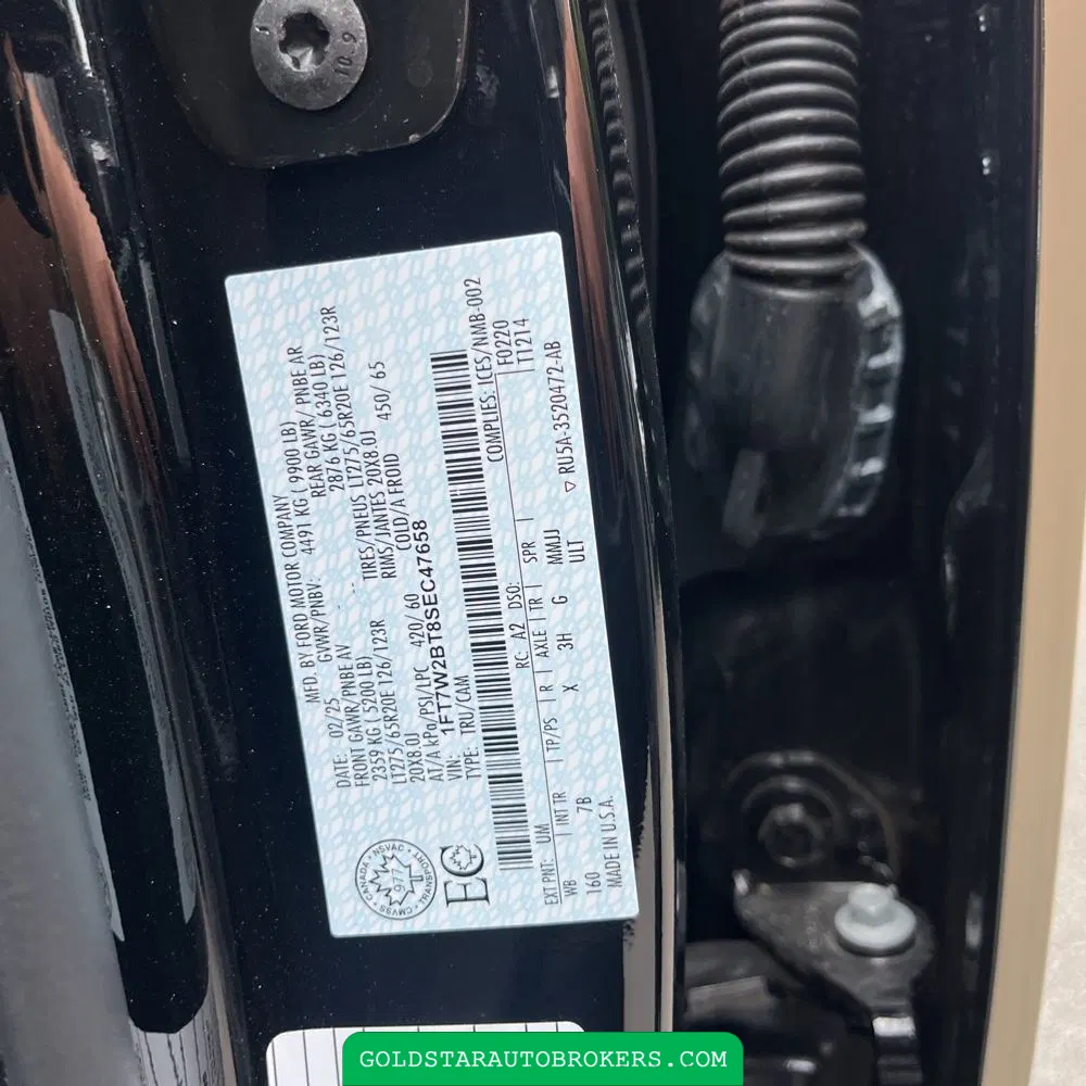 2025 Ford F250 S/D Platinum