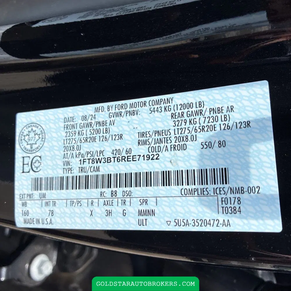 2024 Ford F350 S/D Platinum