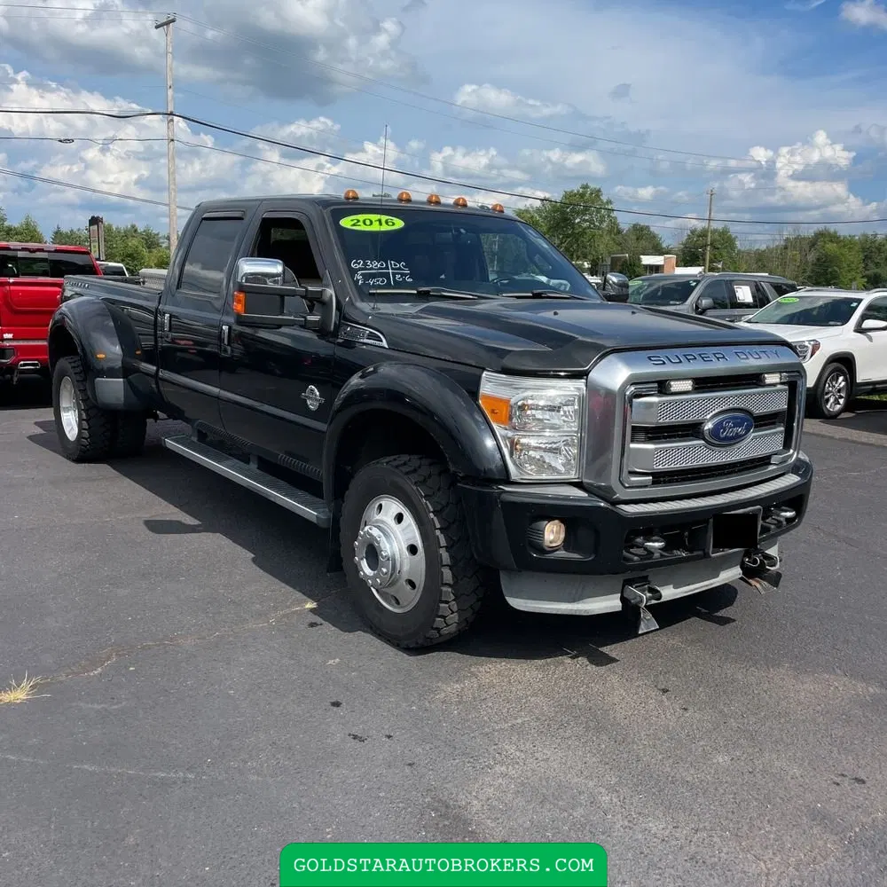 2016 Ford F-450 Super Duty Platinum