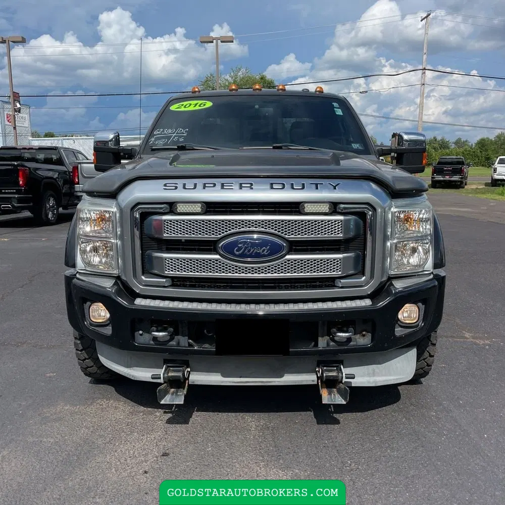 2016 Ford F-450 Super Duty Platinum