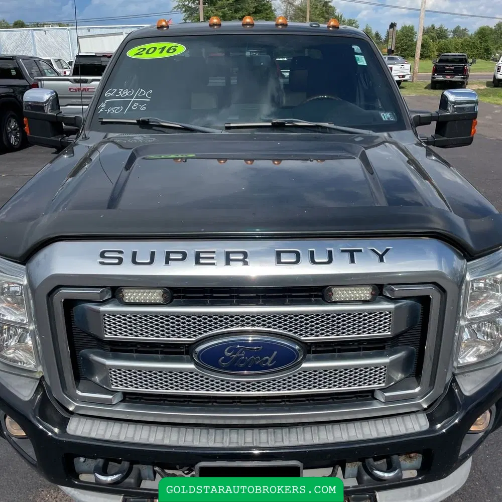 2016 Ford F-450 Super Duty Platinum
