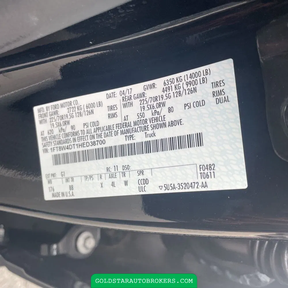 2017 Ford F-450 Super Duty Platinum