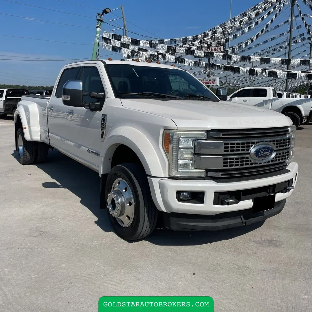 2018 Ford F-450 Super Duty Platinum