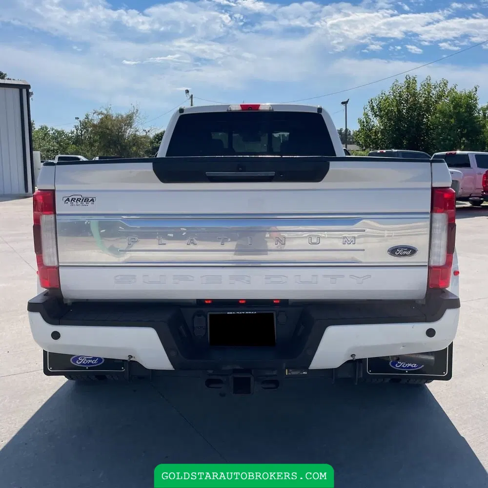2018 Ford F-450 Super Duty Platinum