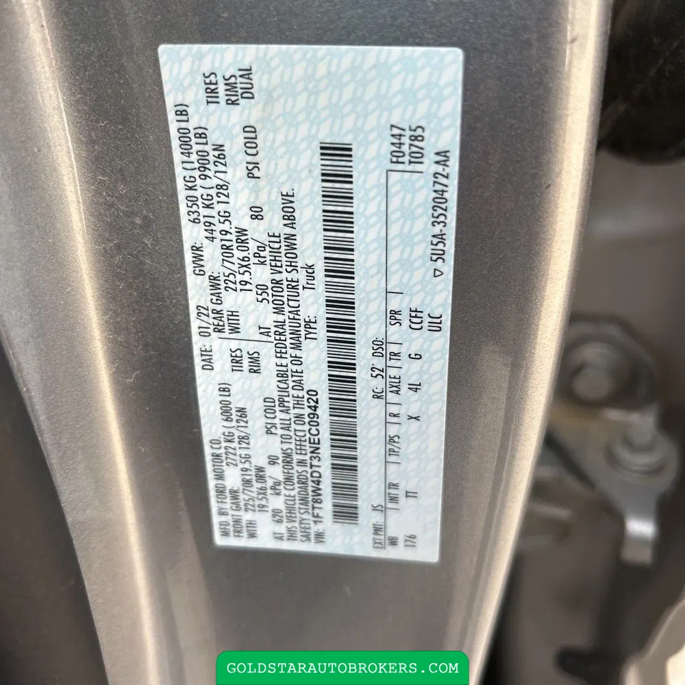2022 Ford F-450 Super Duty Limited