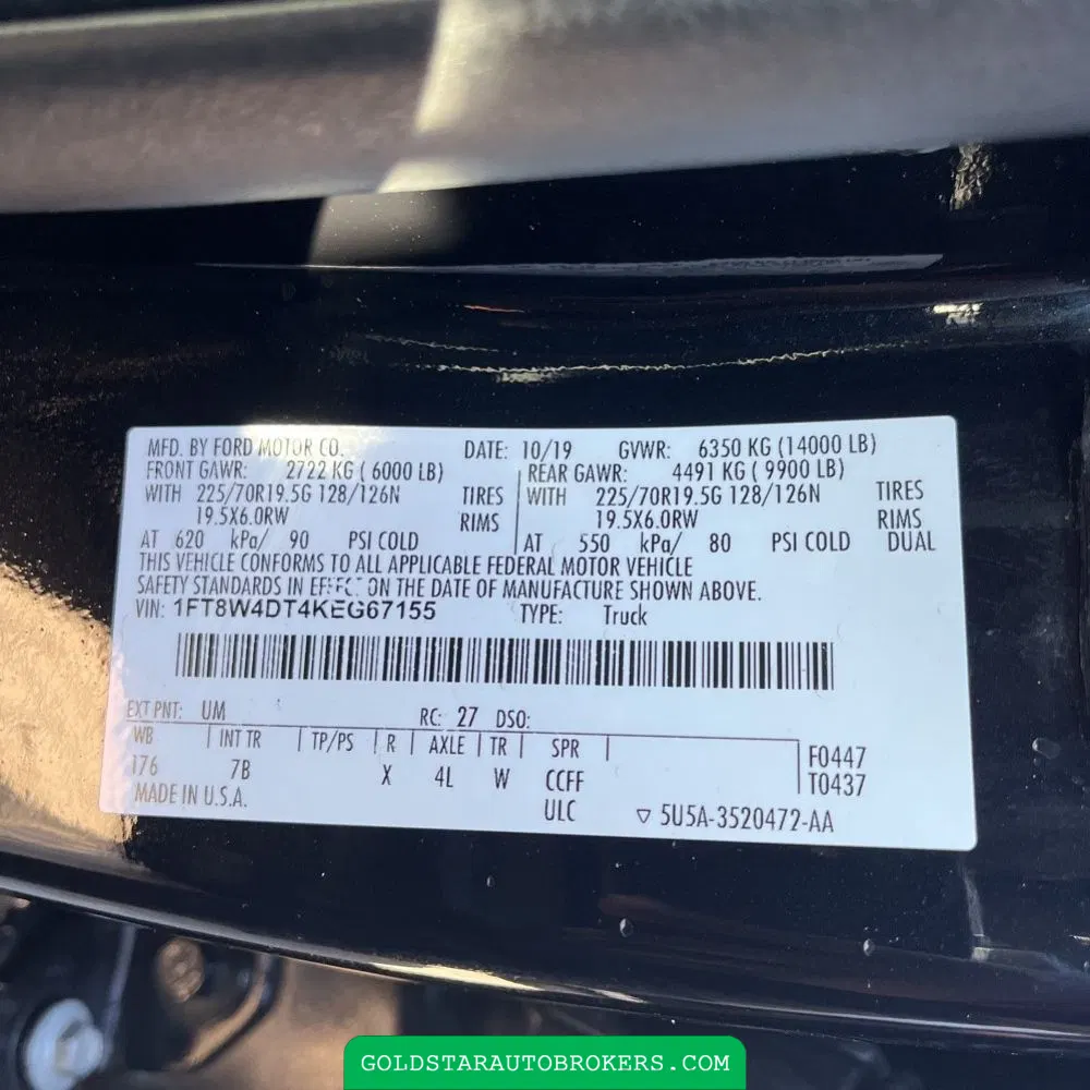 2019 Ford F-450 Super Duty Platinum