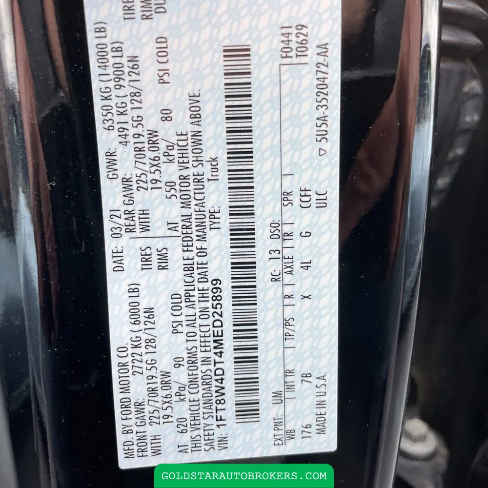 2021 Ford F-450 Super Duty Platinum