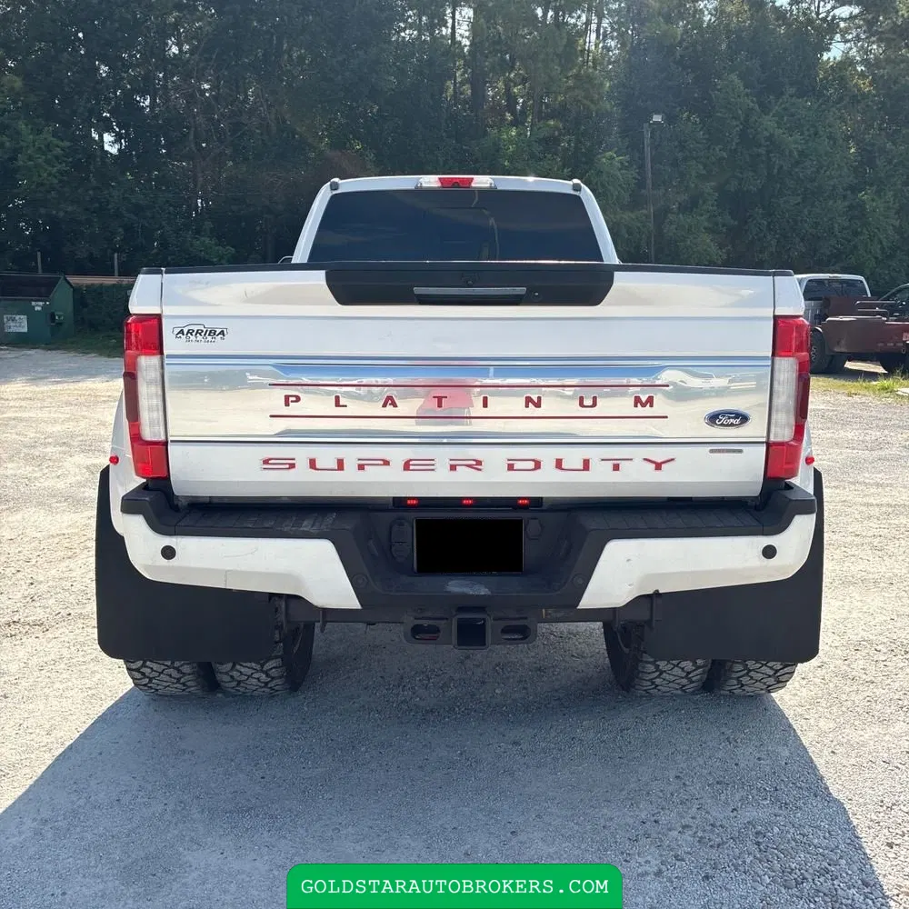 2019 Ford F-450 Super Duty Platinum