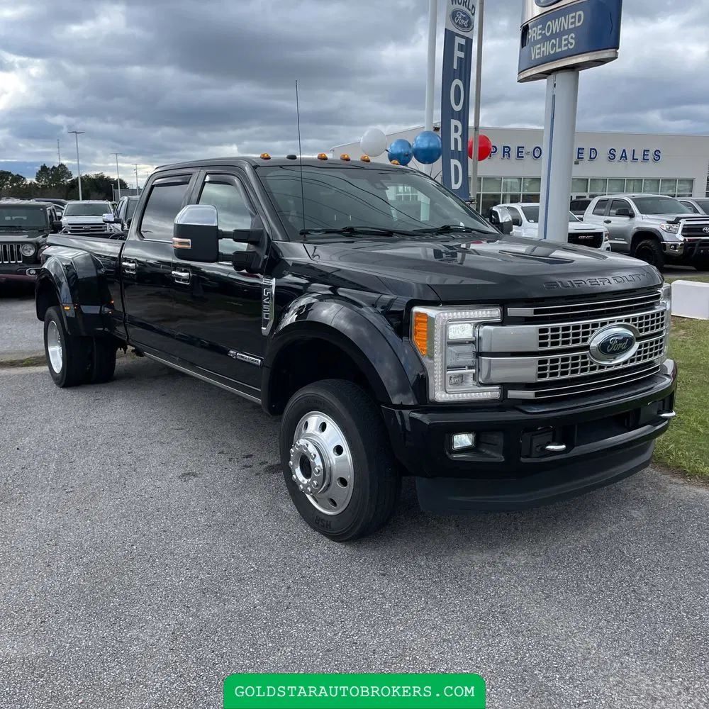 2018 Ford F-450 Super Duty Platinum