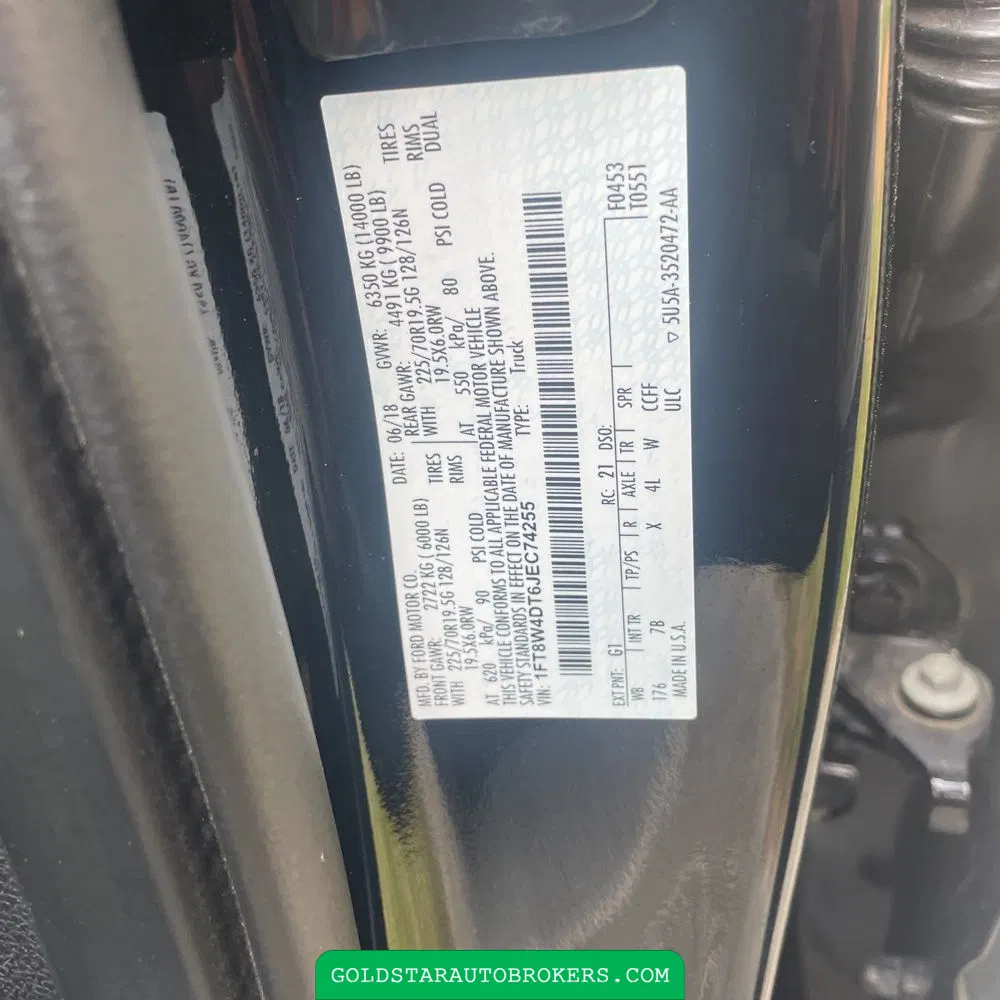 2018 Ford F-450 Super Duty Platinum