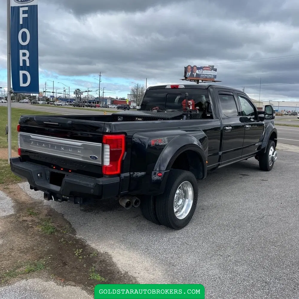 2018 Ford F-450 Super Duty Platinum