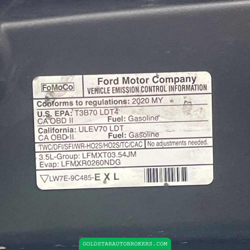2020 Ford F-150 Raptor