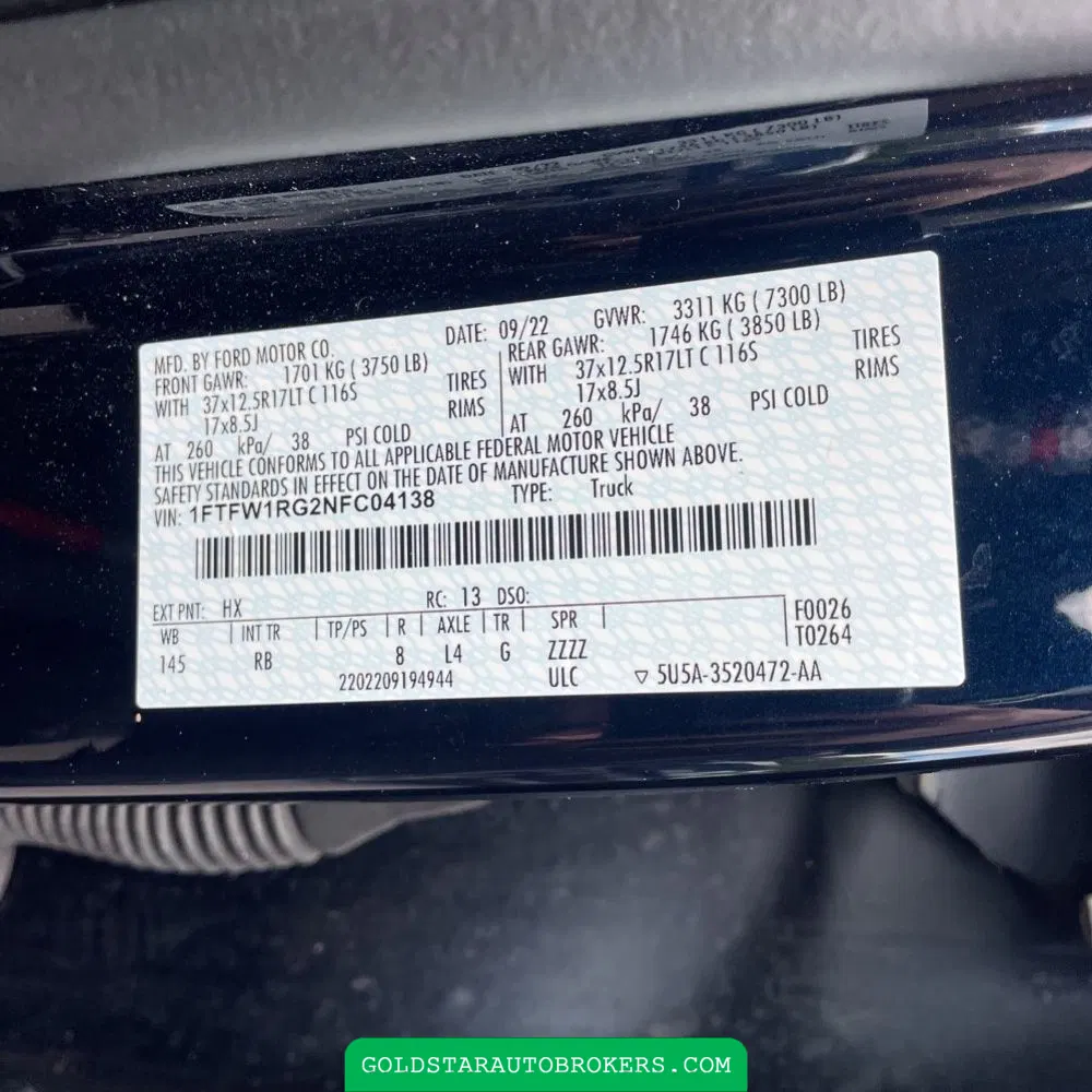 2022 Ford F-150 Raptor