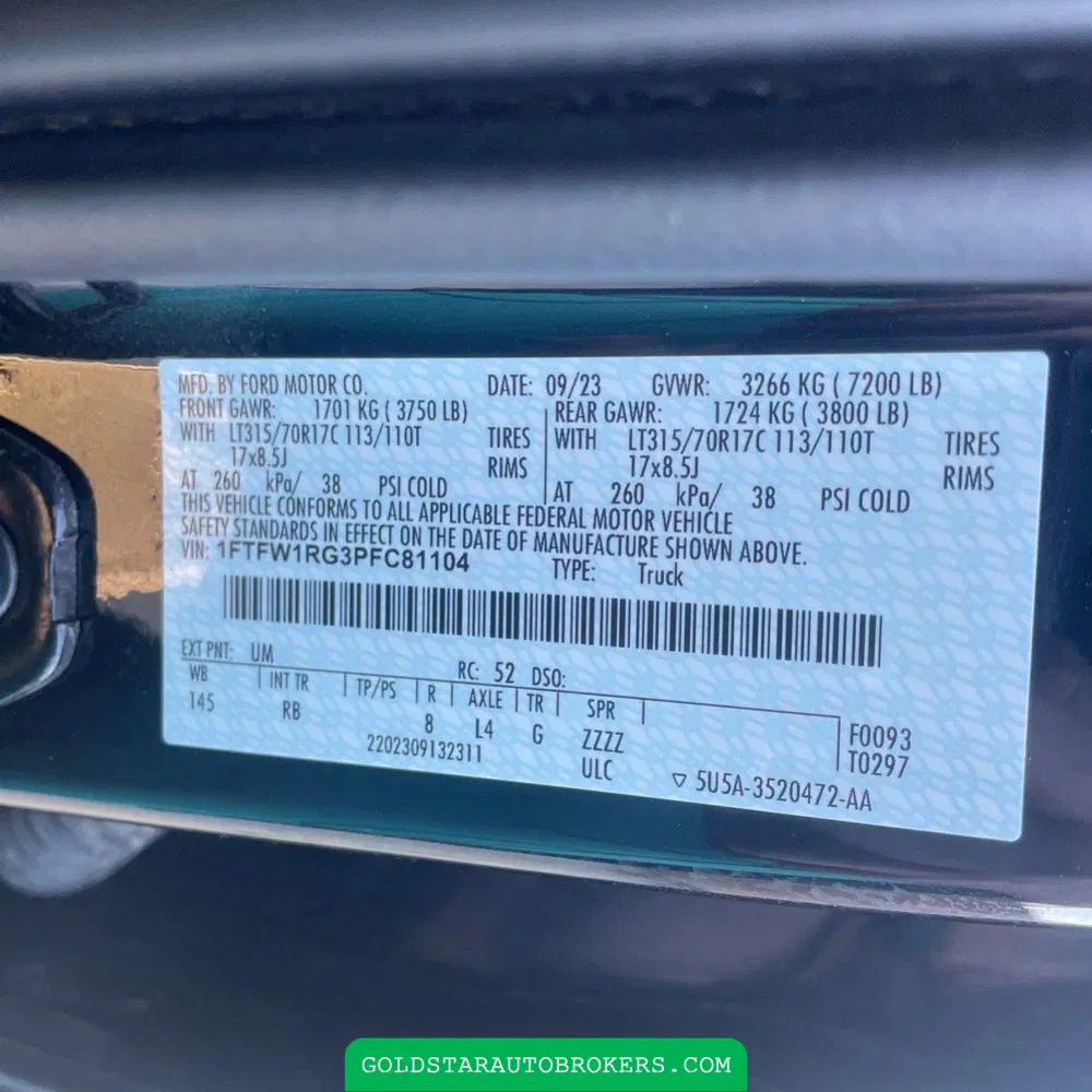 2023 Ford F-150 Raptor