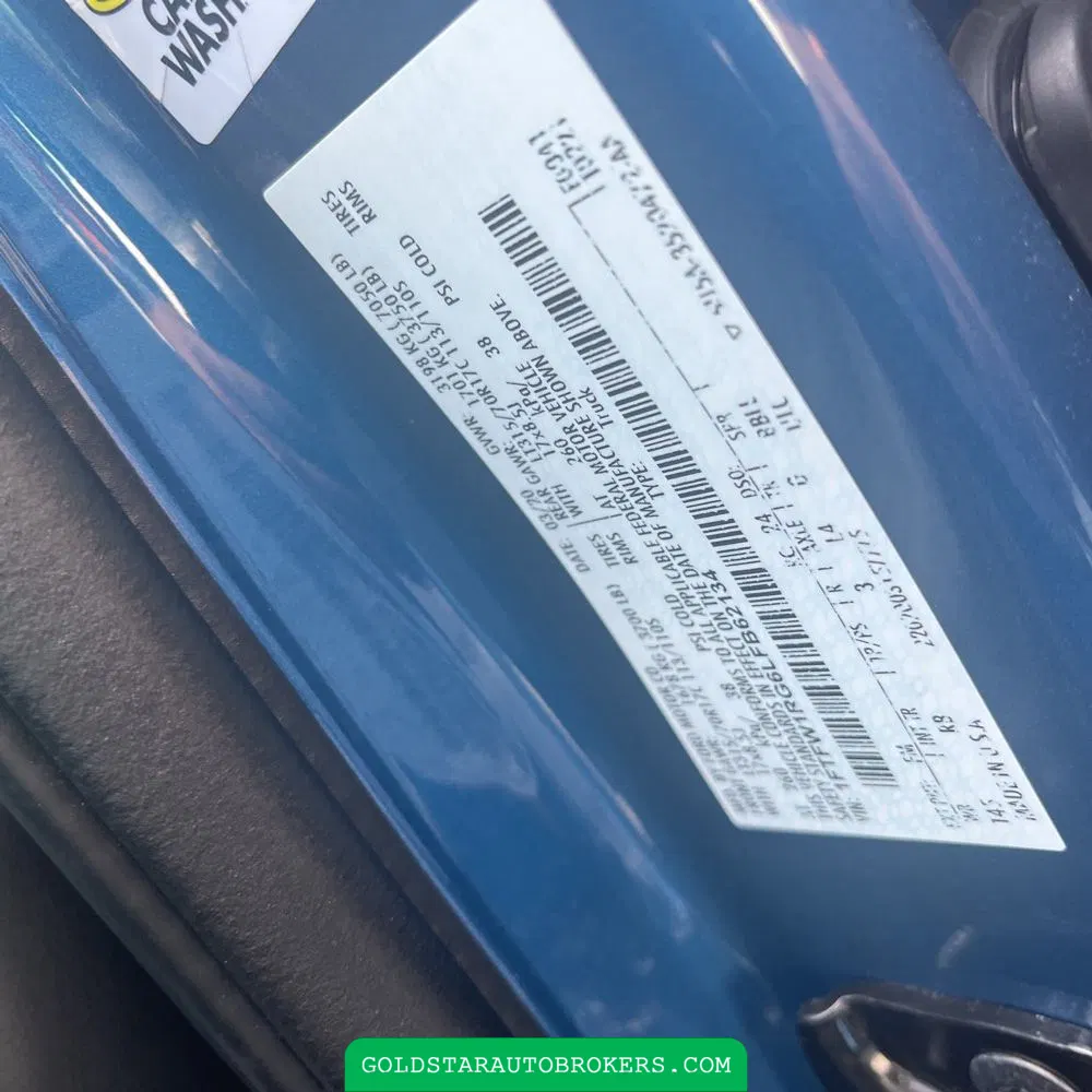 2020 Ford F150 Raptor