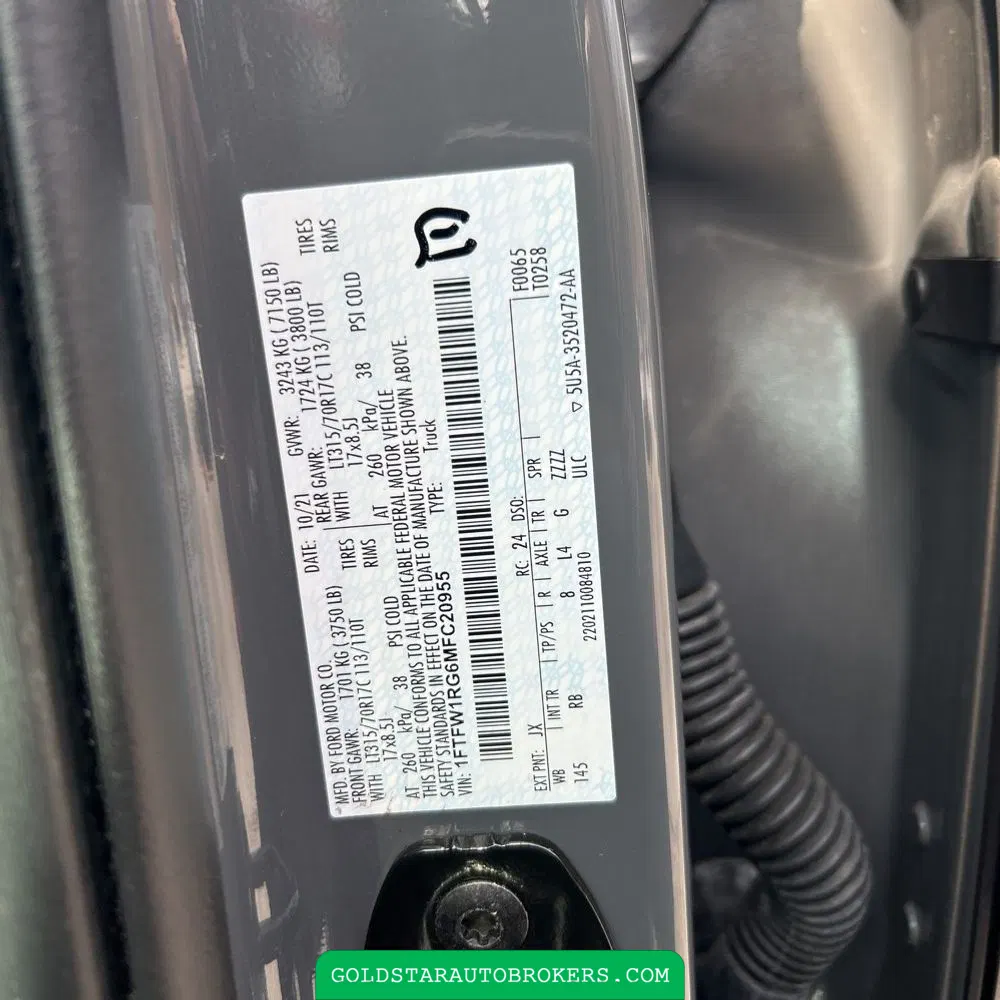 2021 Ford F-150 Raptor