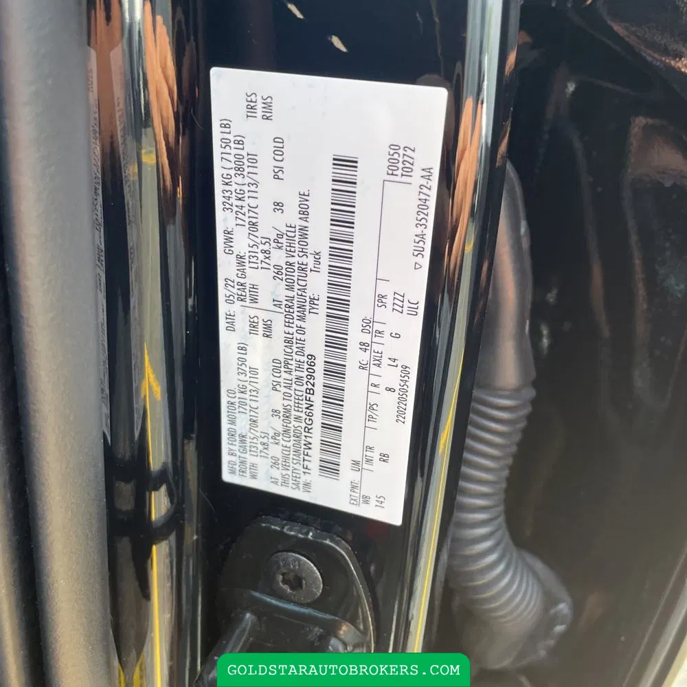 2022 Ford F-150 Raptor