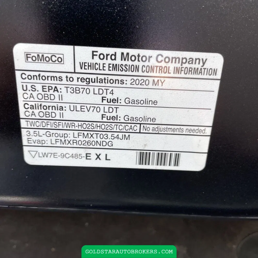2020 Ford F-150 Raptor