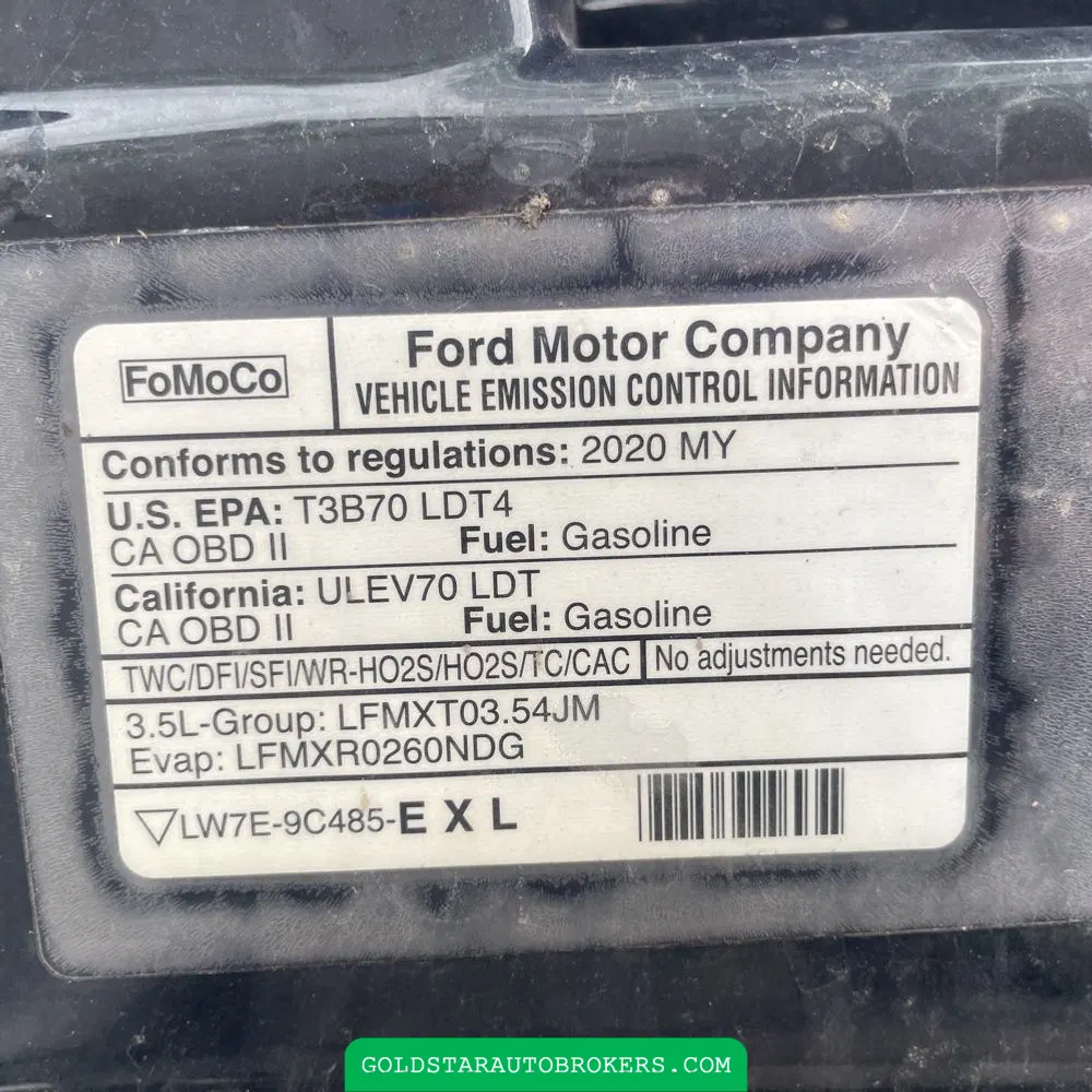 2020 Ford F-150 Raptor