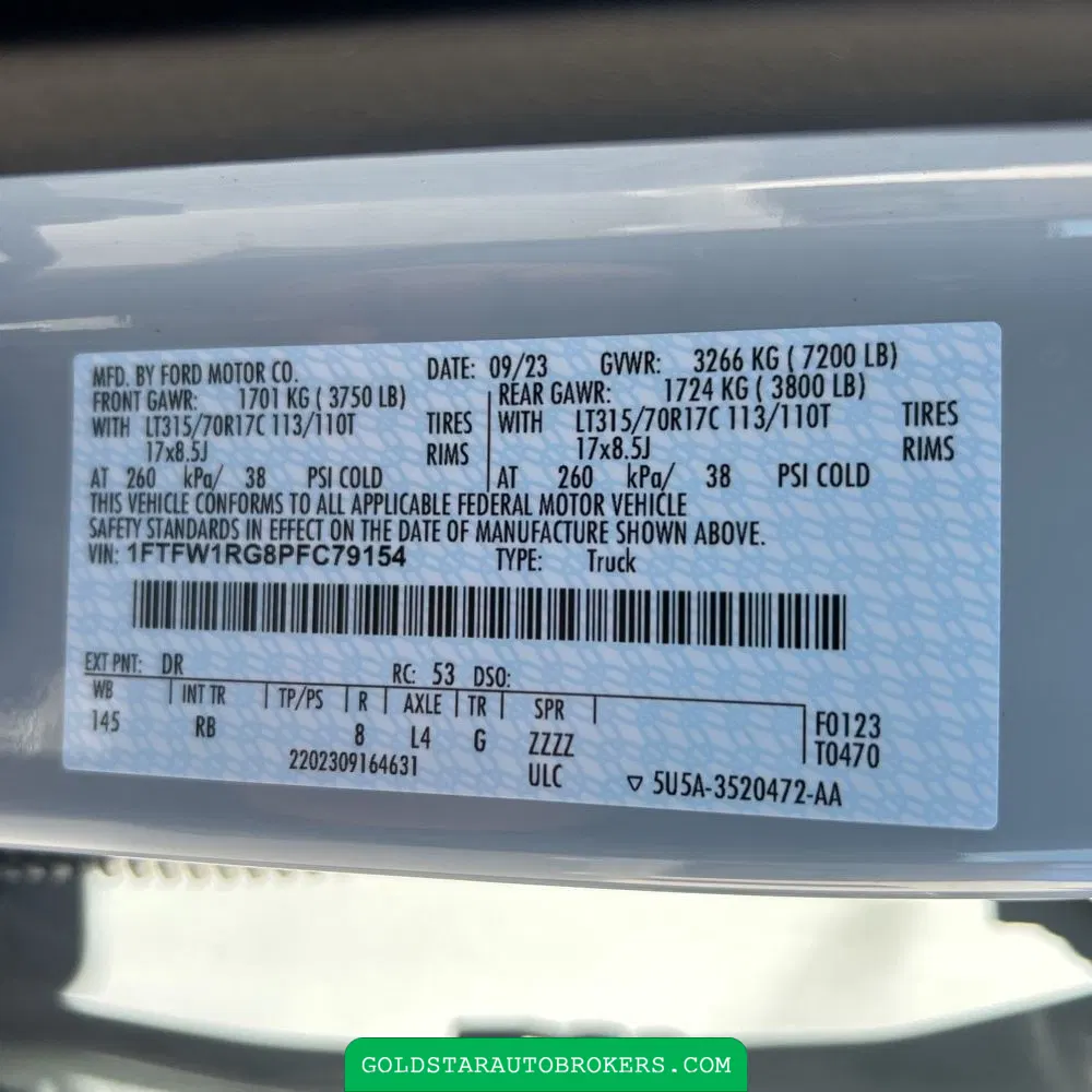 2023 Ford F-150 Raptor