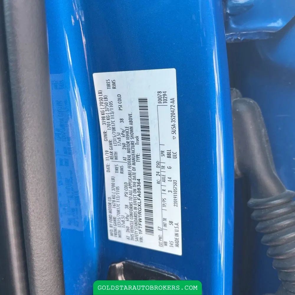 2020 Ford F-150 Raptor