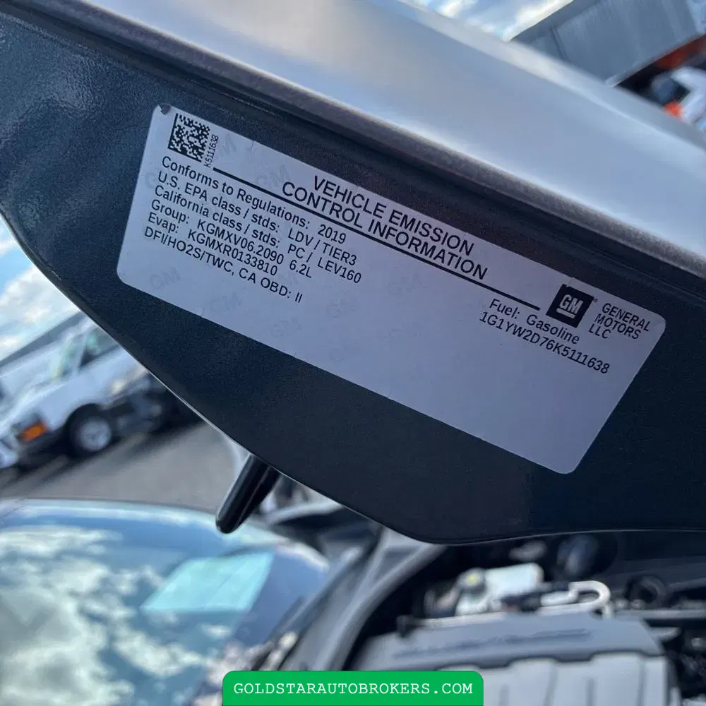 2019 Chevrolet Corvette Grand Sport