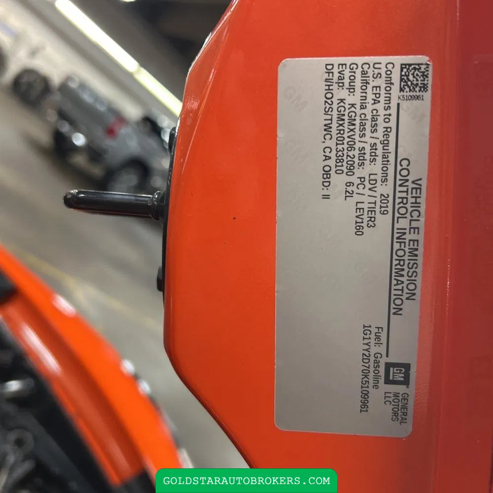 2019 Chevrolet Corvette Grand Sport
