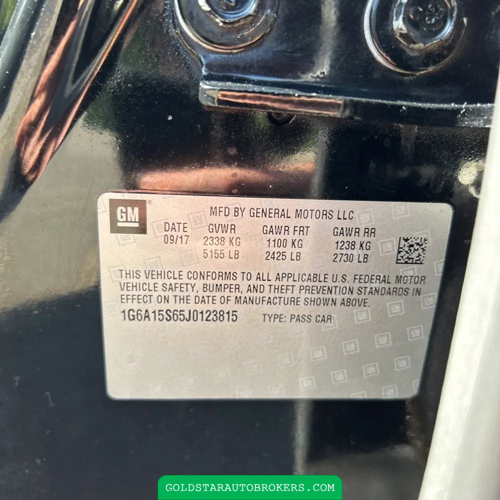 2018 Cadillac CTS-V Base