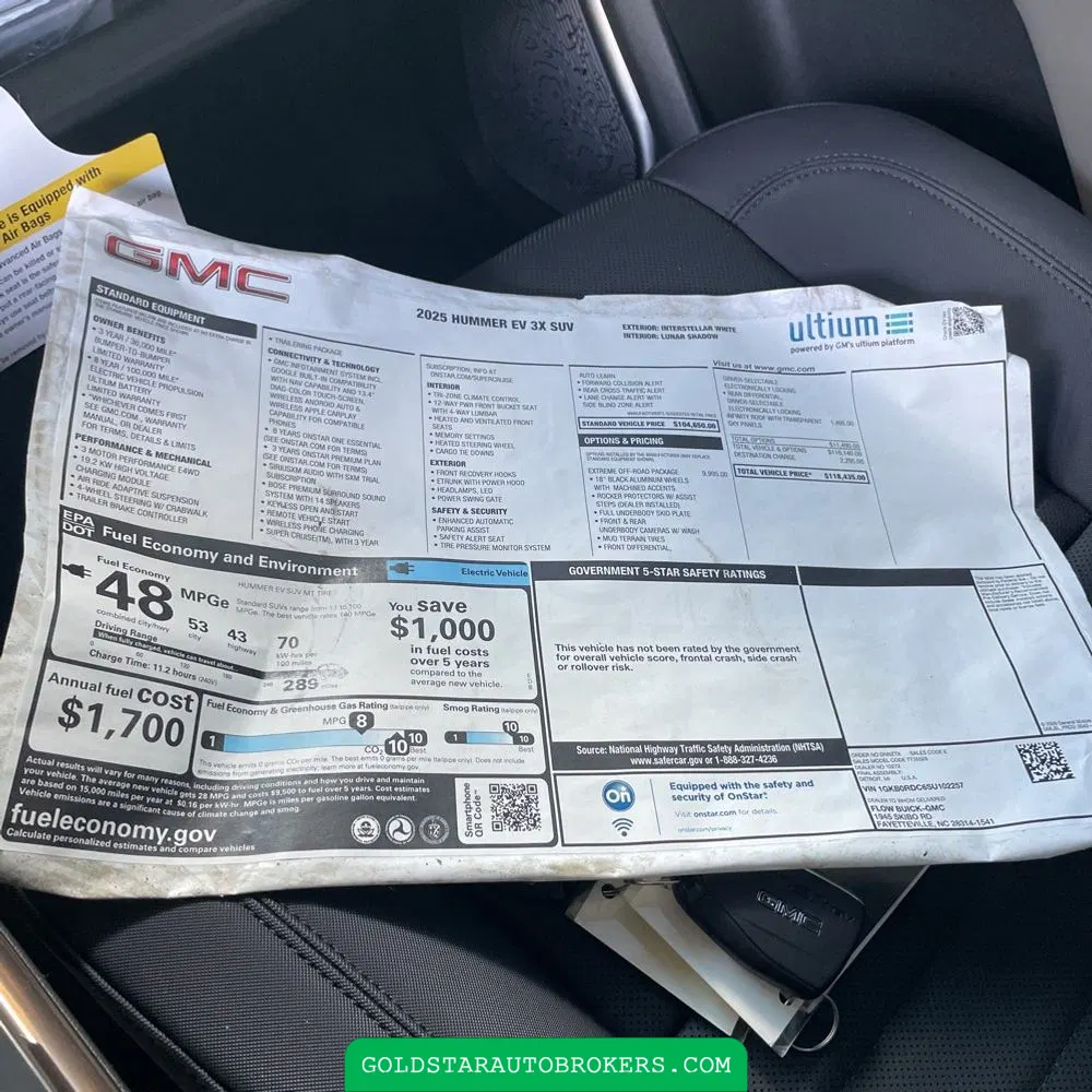 2025 GMC HUMMER EV 3X