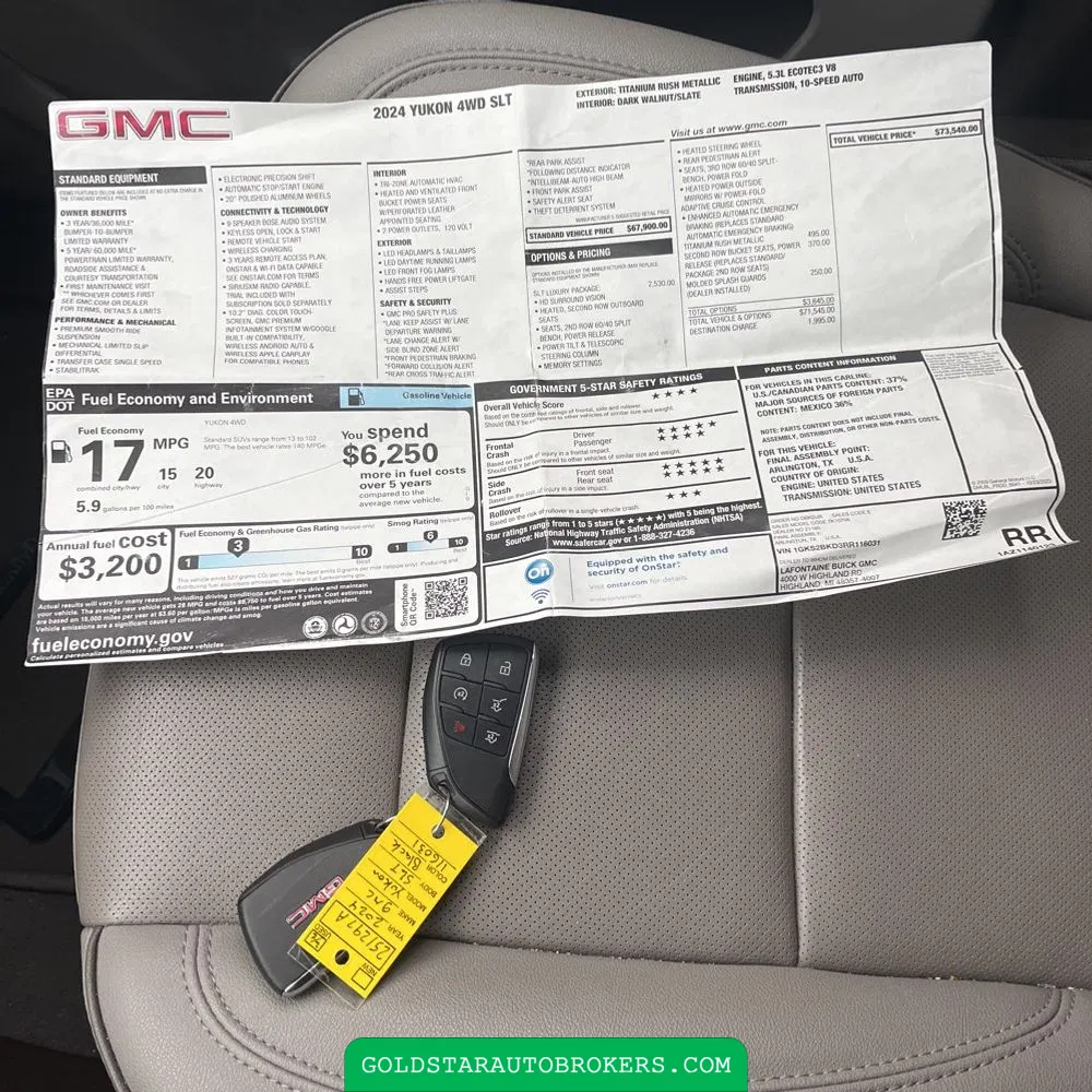 2024 GMC Yukon SLT