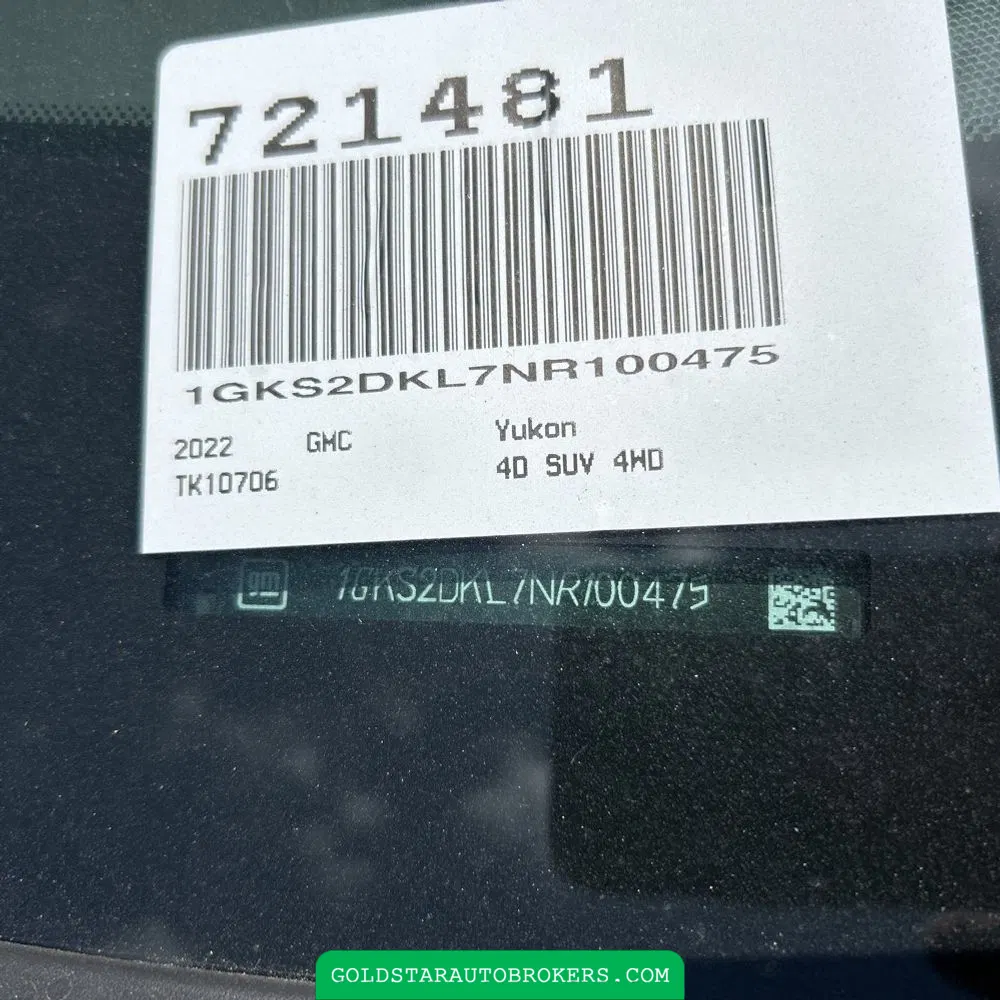 2022 GMC Yukon Denali