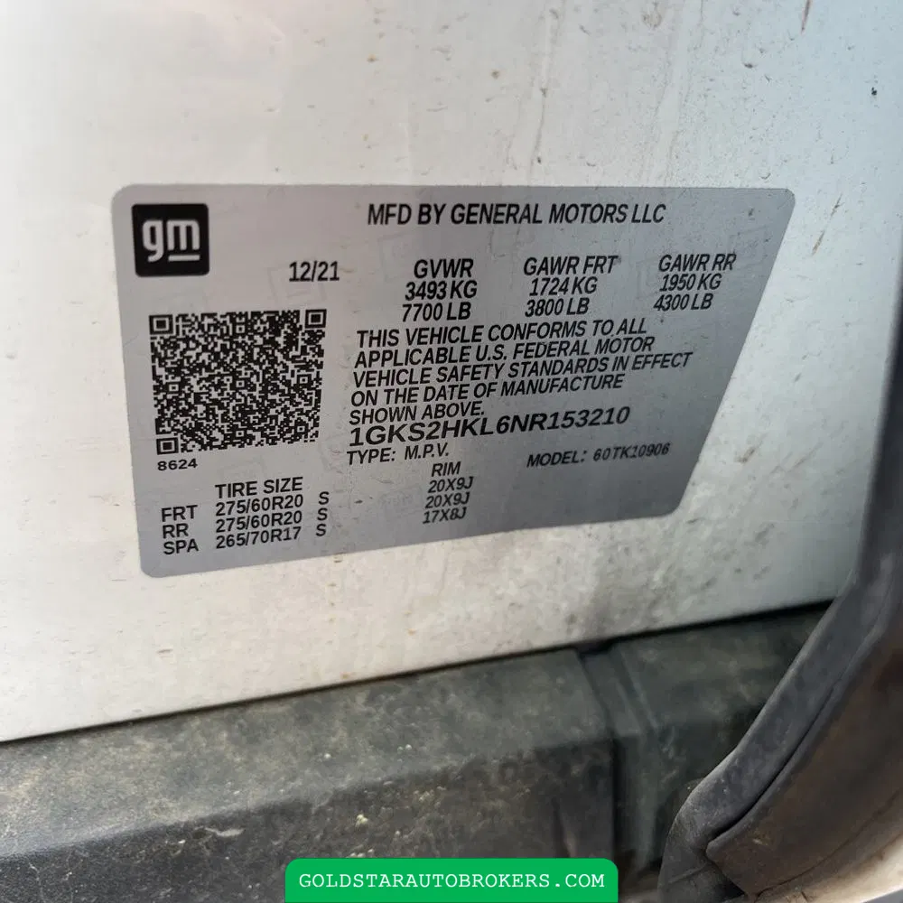 2022 GMC Yukon XL AT4