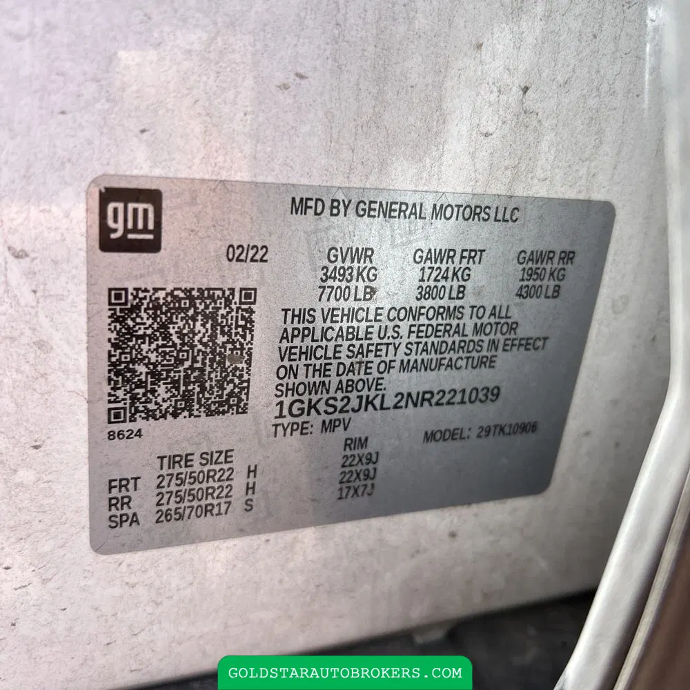 2022 GMC Yukon XL Denali