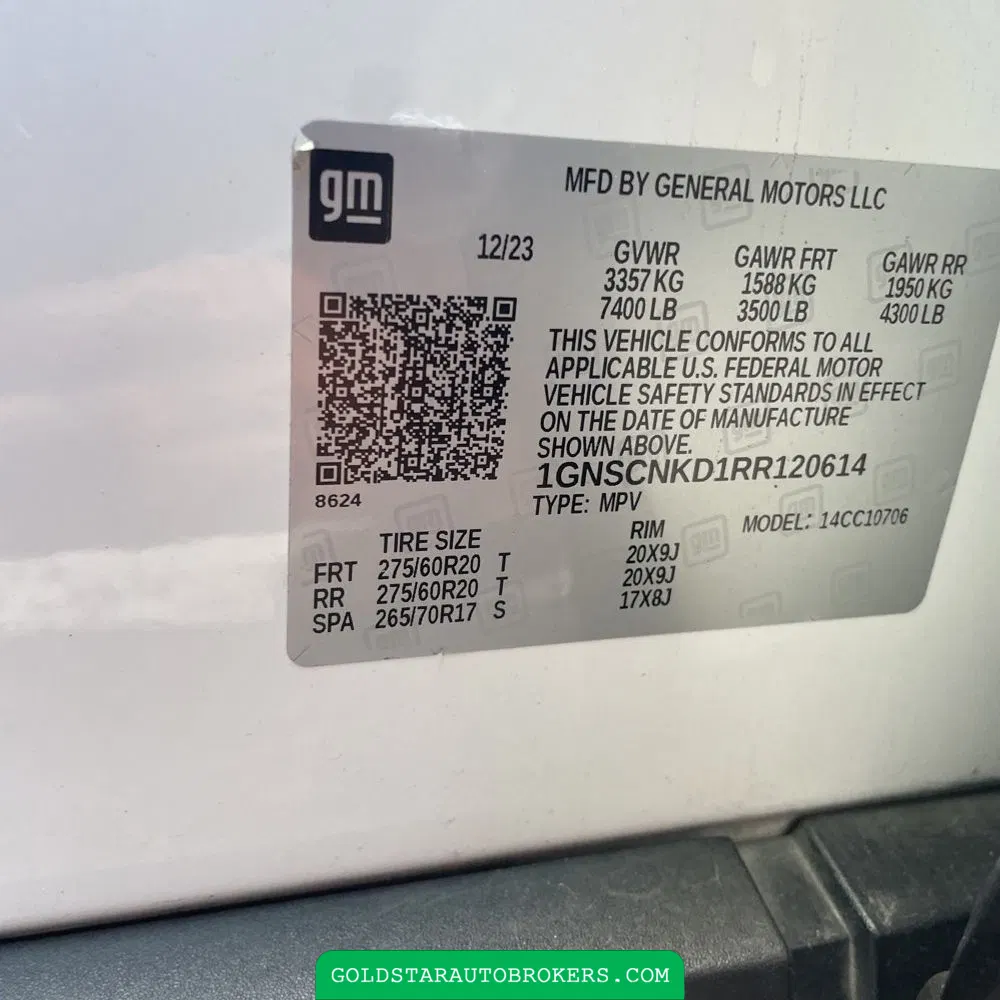 2024 Chevrolet Tahoe LT
