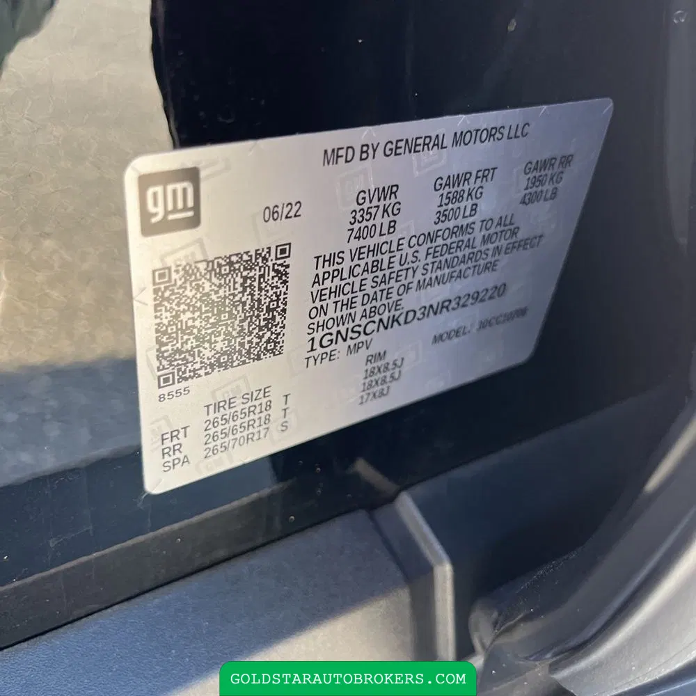 2022 Chevrolet Tahoe LT