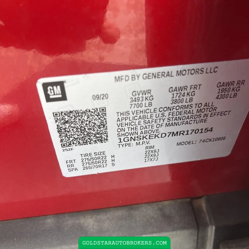 2021 Chevrolet Suburban RST