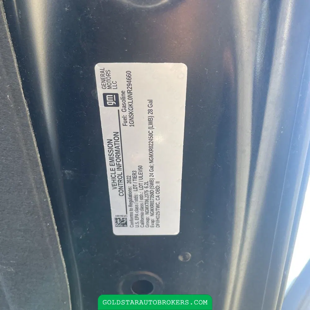 2022 Chevrolet Suburban 1500 High Country
