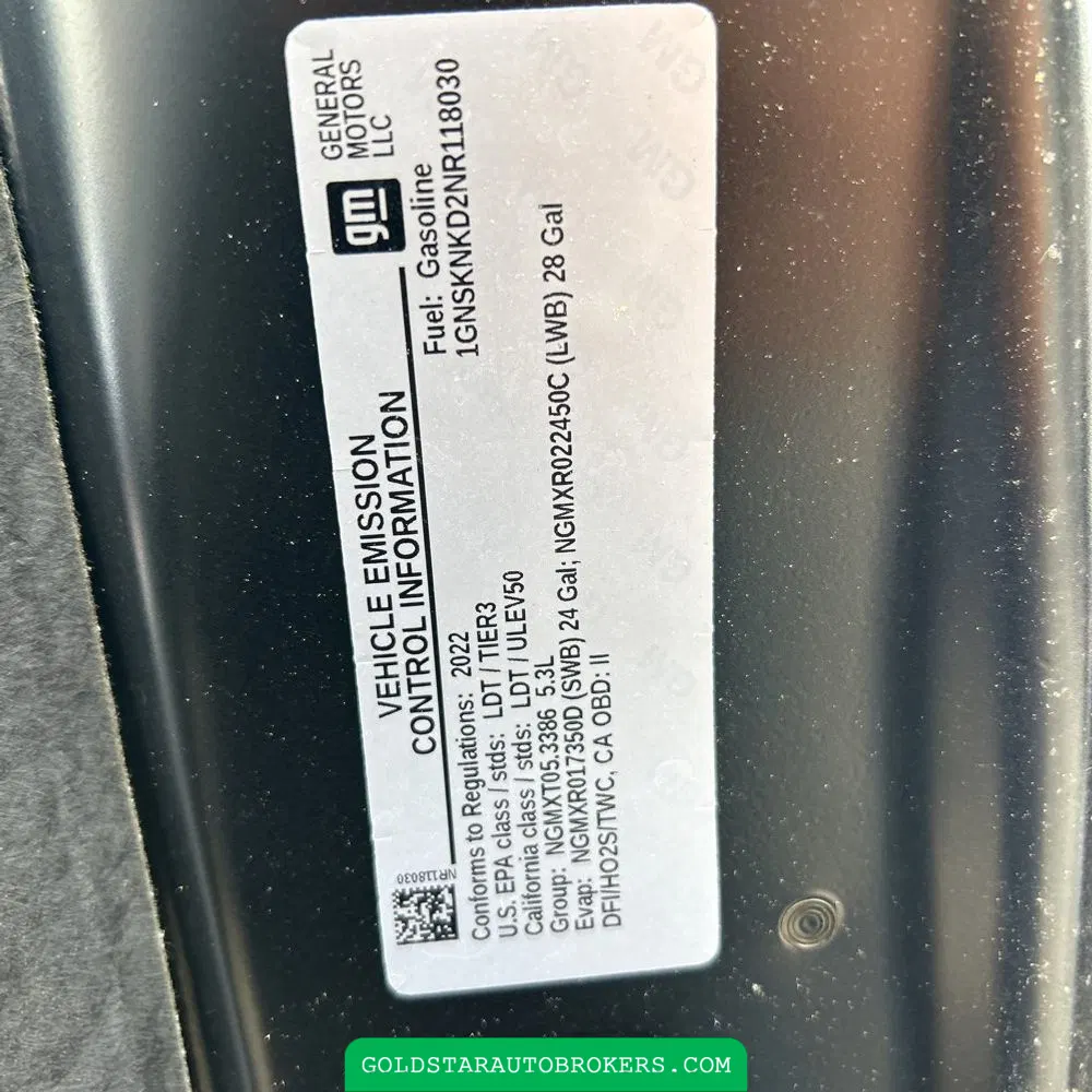 2022 Chevrolet Tahoe LT