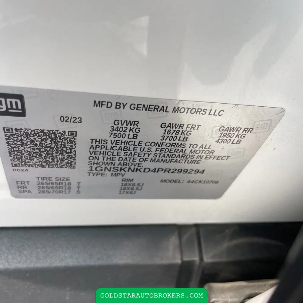 2023 Chevrolet Tahoe LT