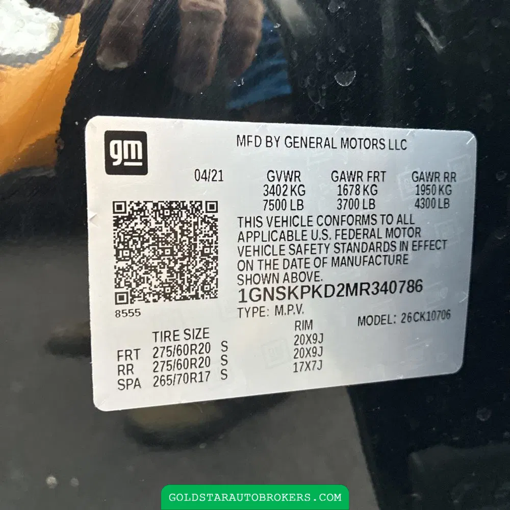 2021 Chevrolet Tahoe Z71
