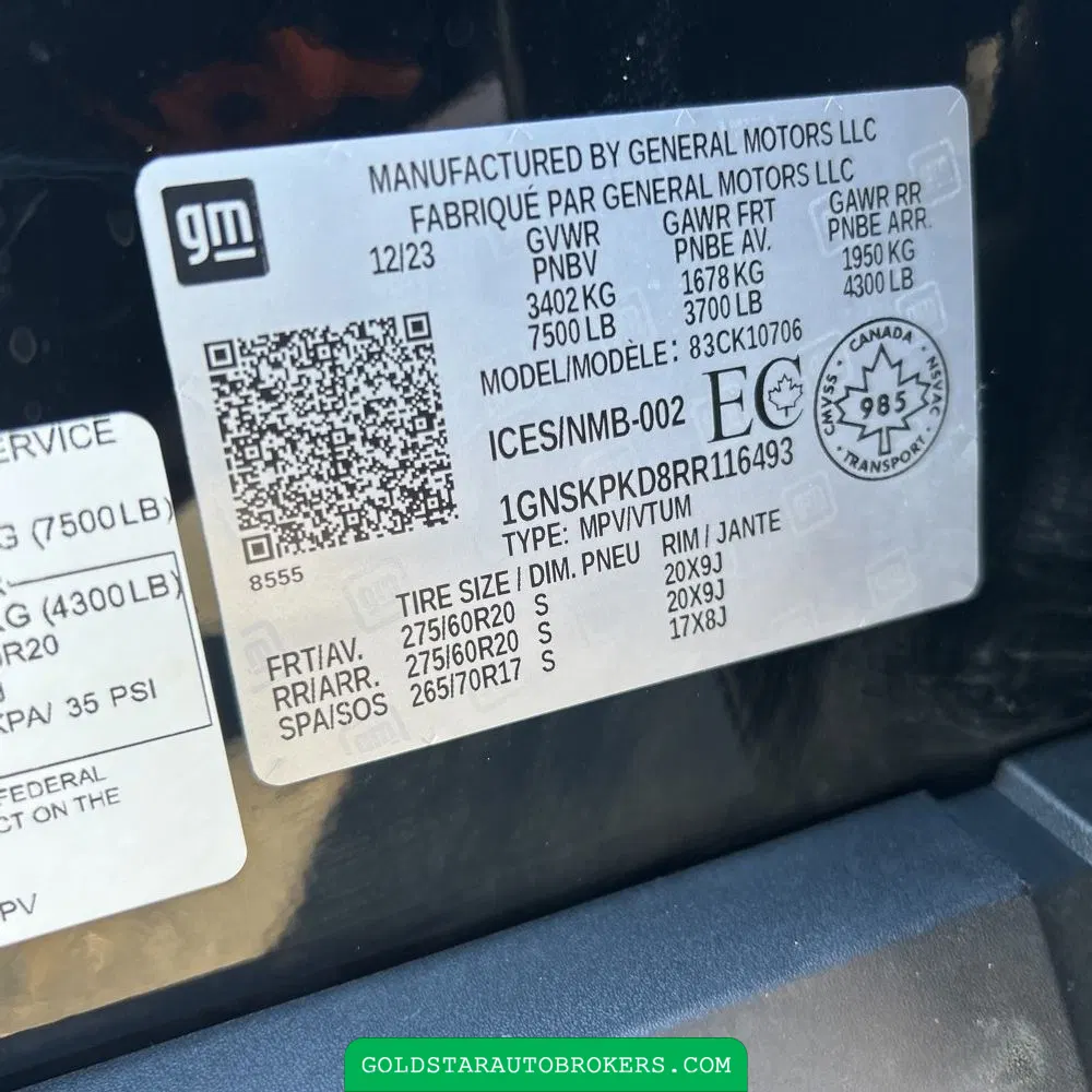 2024 Chevrolet Tahoe 1500 Z71